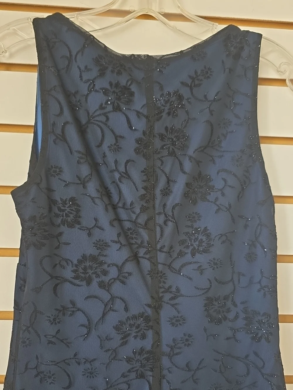 90s Y2k Vintage Sparkly Floral Midi Dress